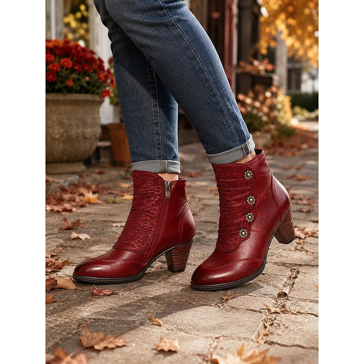 Georgia | Heeled Ankle Boots