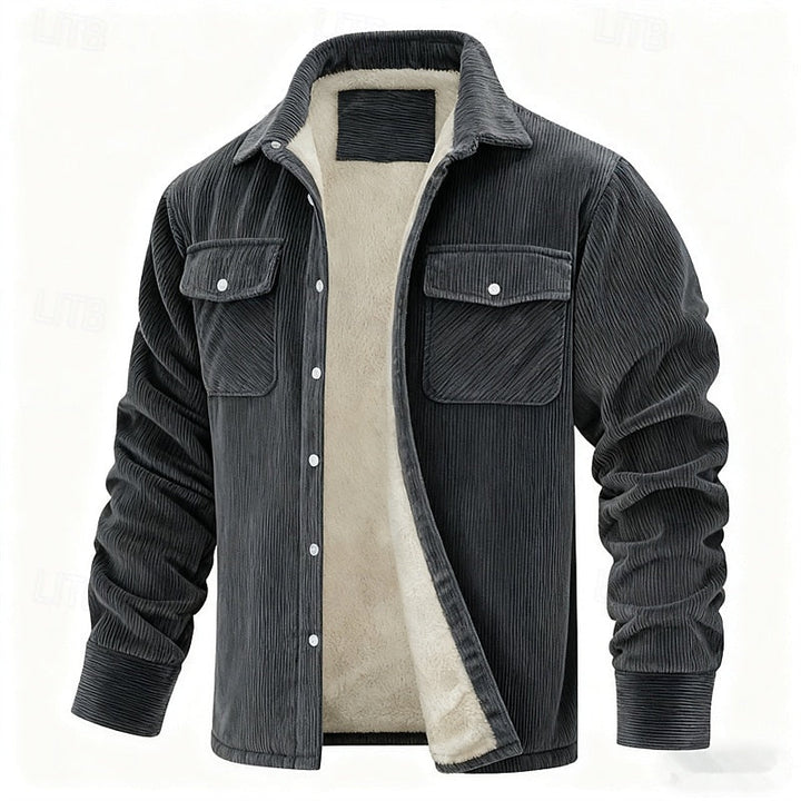 Roberto | Ribbed Insulated Jacket