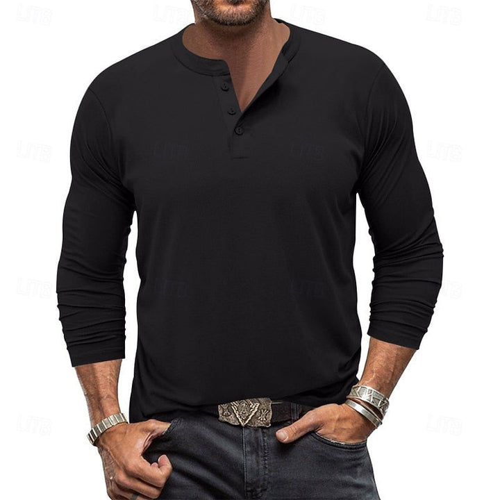 Henry | Classic Long-Sleeve Henley