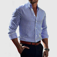 April | Classic Elegant Striped Shirt