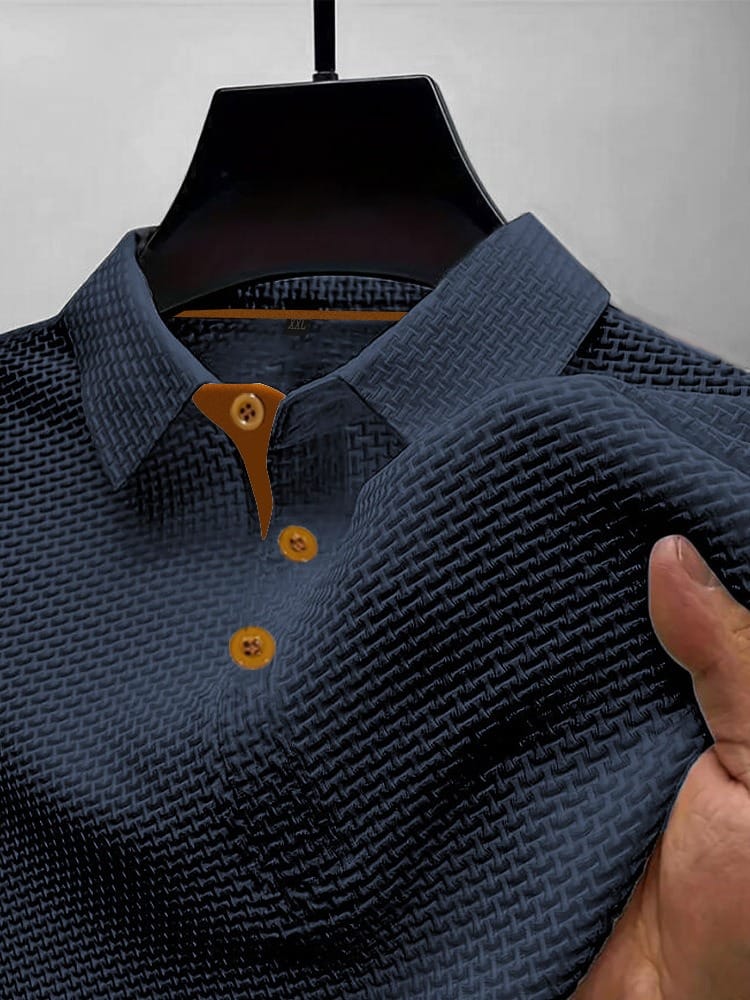 Eduardo | Refined Textured Polo Shirt