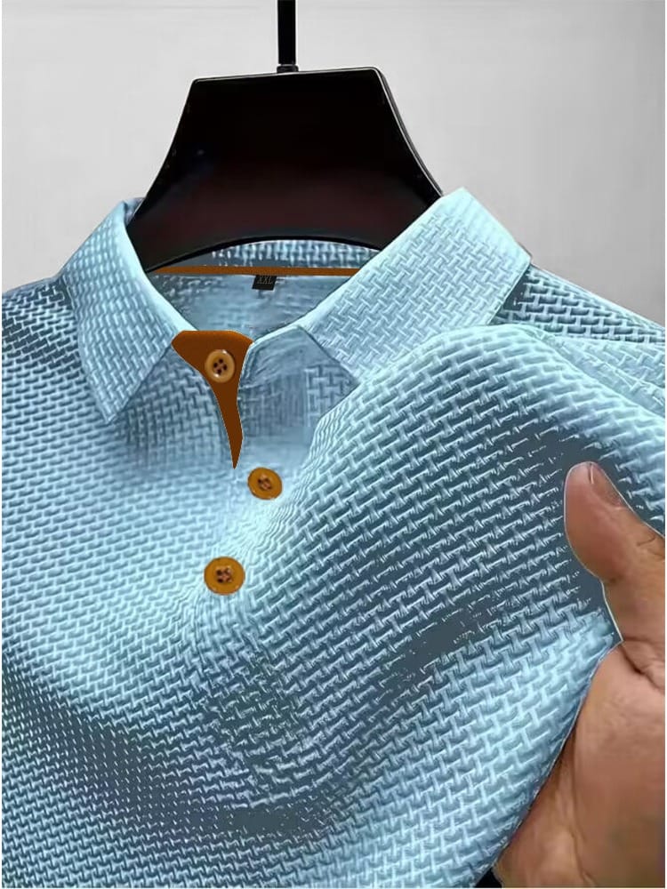 Eduardo | Refined Textured Polo Shirt