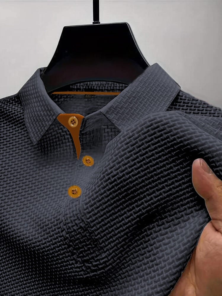 Eduardo | Refined Textured Polo Shirt