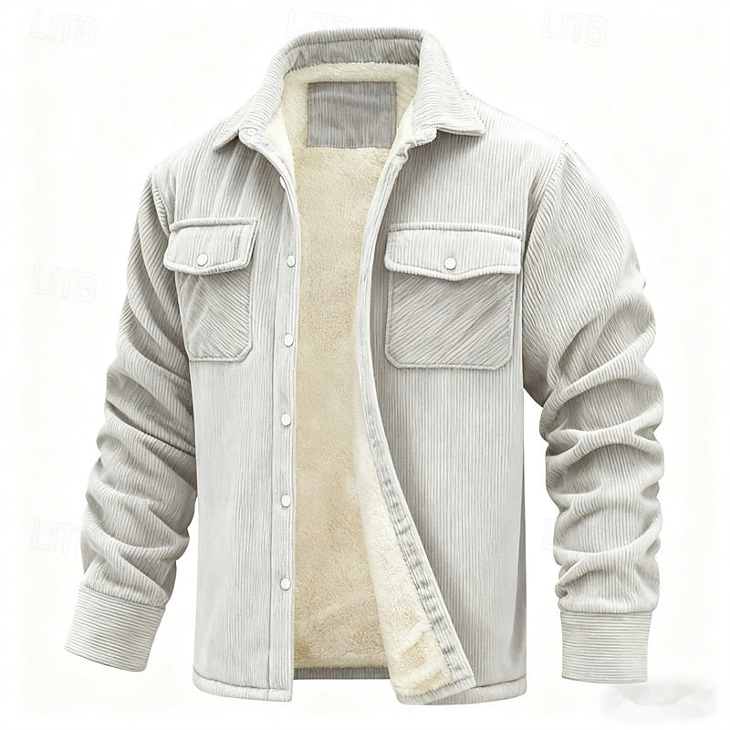 Roberto | Ribbed Insulated Jacket