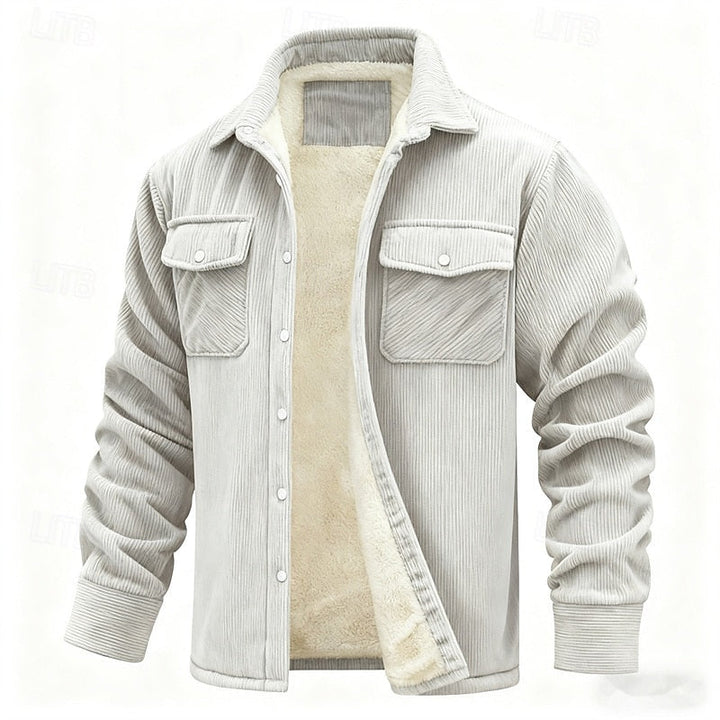 Roberto | Ribbed Insulated Jacket