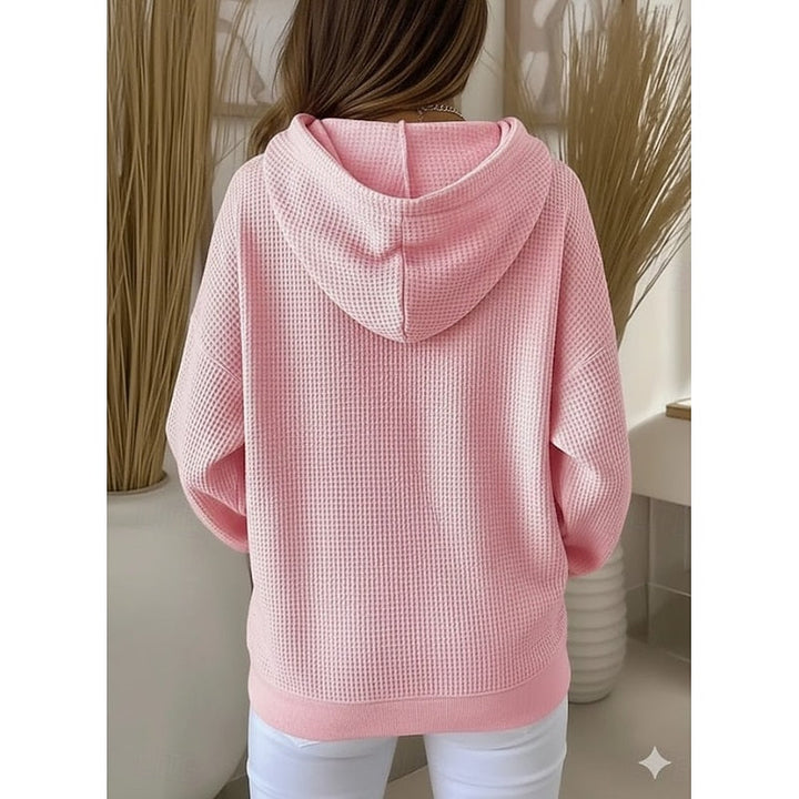 Angelica | Relaxed Textured Hoodie