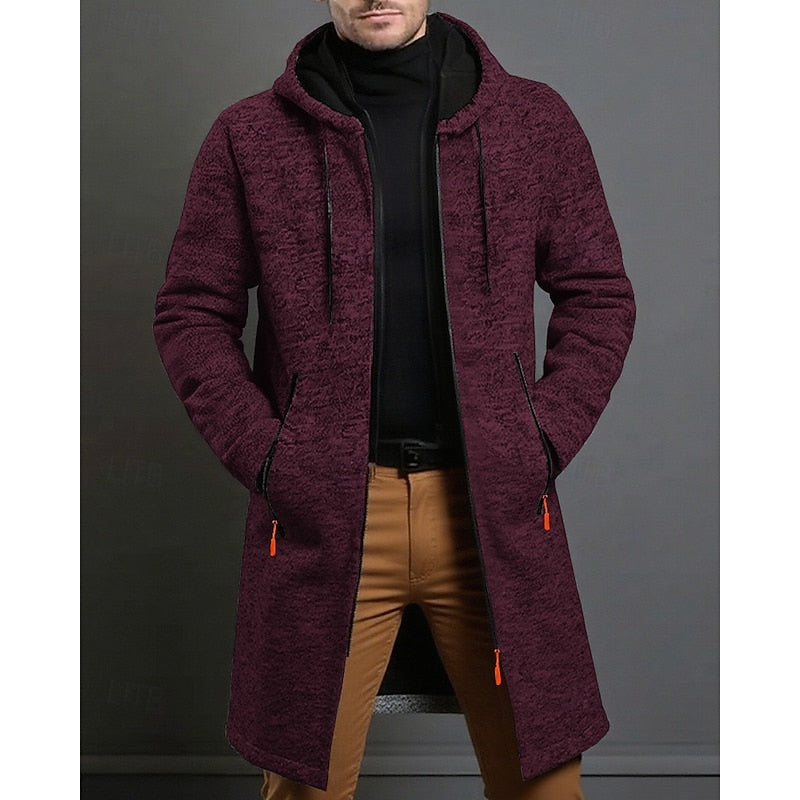 Isaiah | Hooded Longline Coat