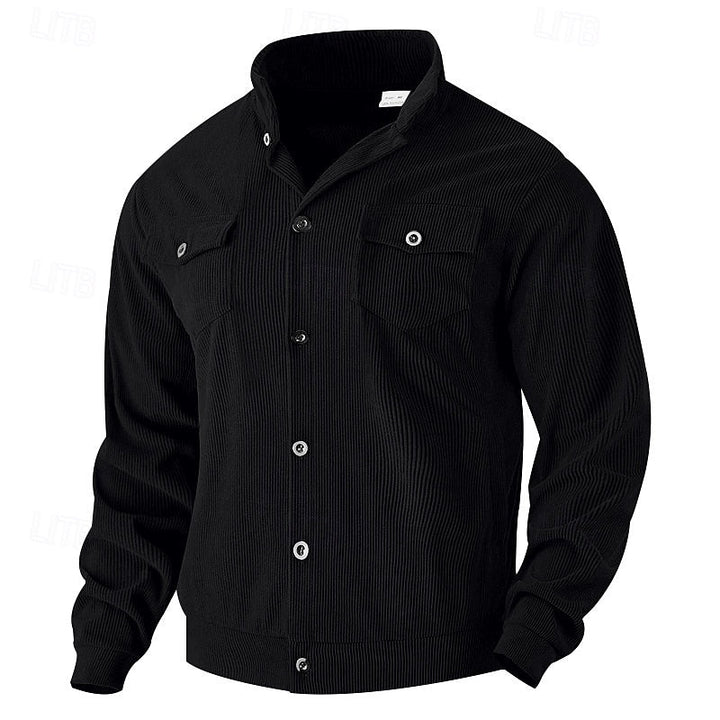 Jeremiah | Ribbed Utility Jacket