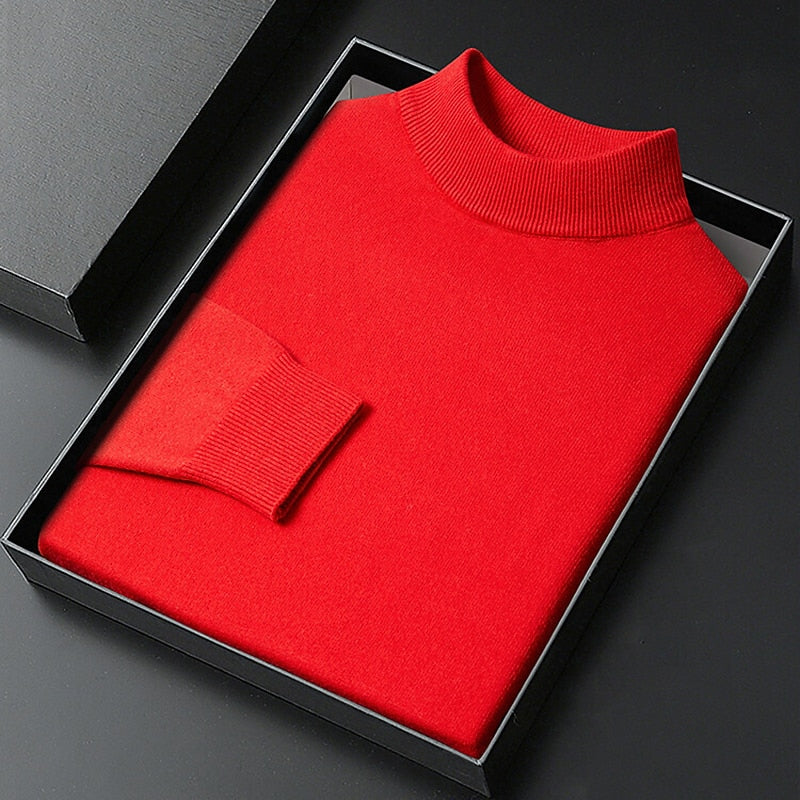 Gabriel | Refined Mock-Neck Sweater