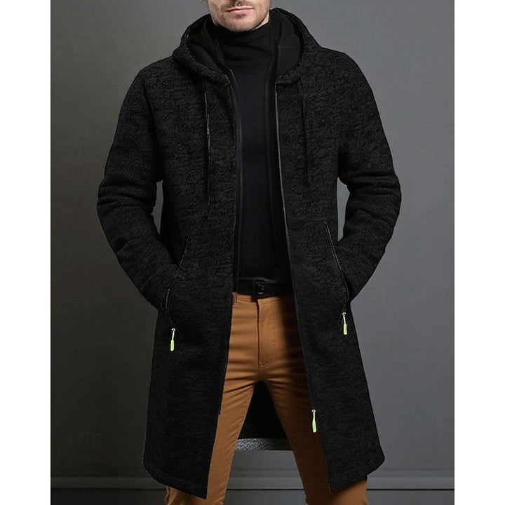 Isaiah | Hooded Longline Coat