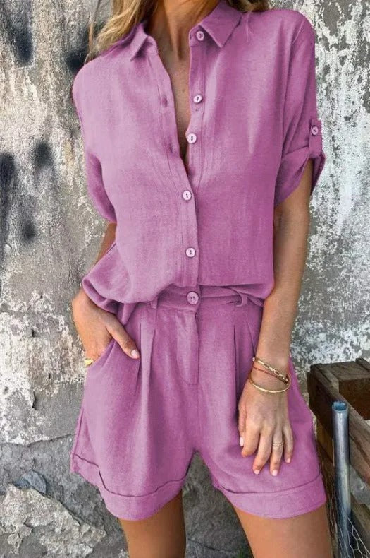 Brenna | Lightweight Shorts and Top Set