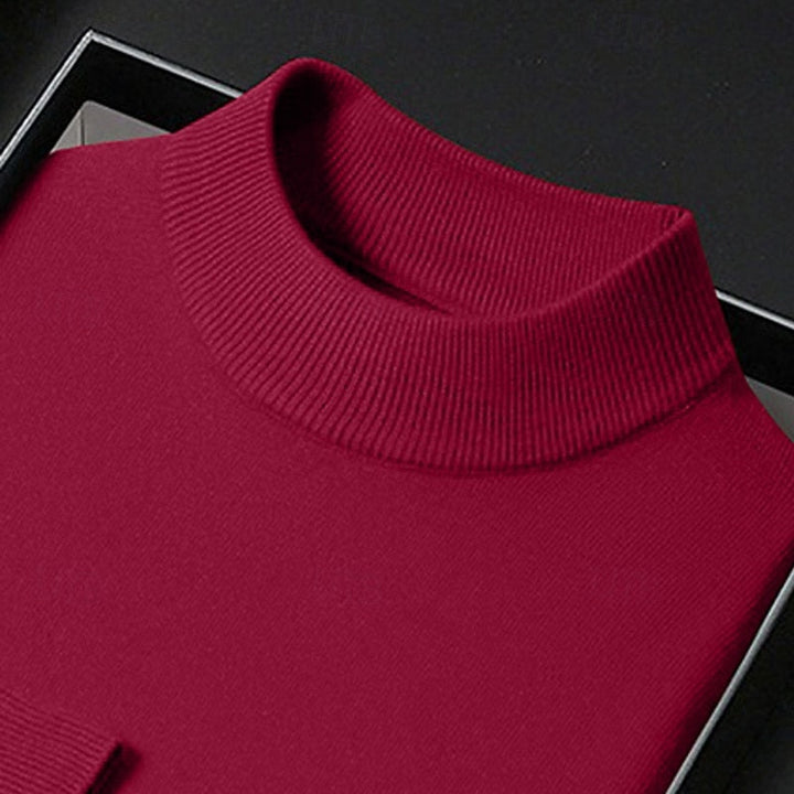 Gabriel | Refined Mock-Neck Sweater