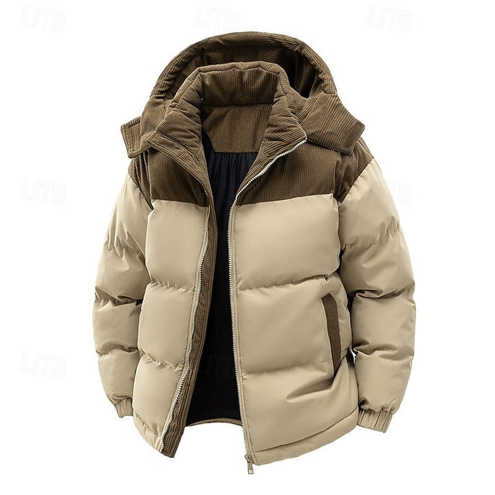 Julian | Cozy Christmas Hooded Puffer Jacket