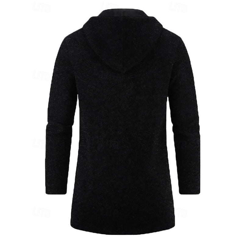 Isaiah | Hooded Longline Coat