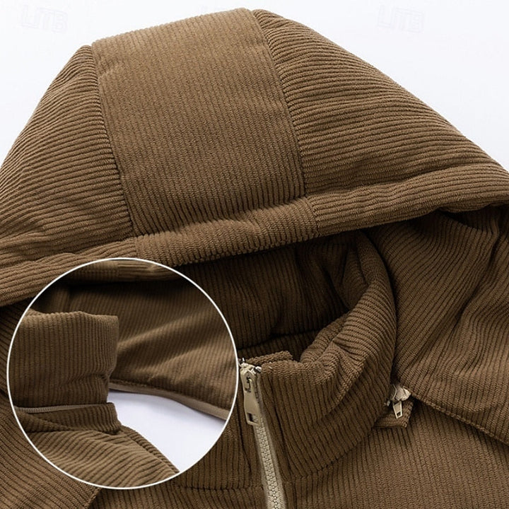 Julian | Cozy Christmas Hooded Puffer Jacket