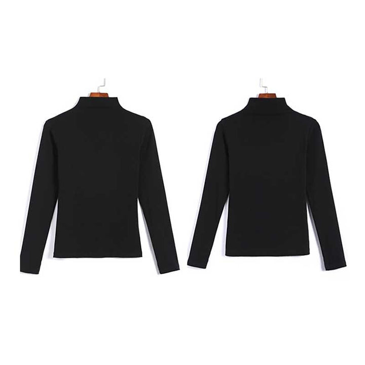 Marjorie | Elegant Roll-Neck Top