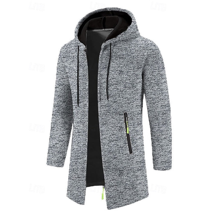 Isaiah | Hooded Longline Coat