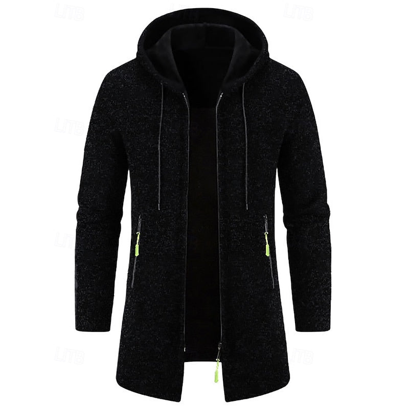 Isaiah | Hooded Longline Coat