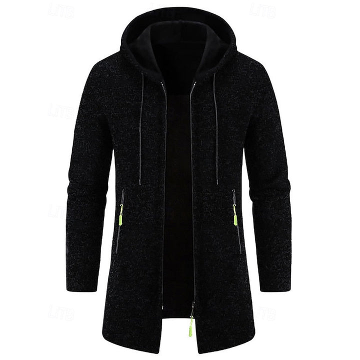 Isaiah | Hooded Longline Coat