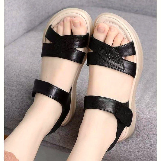 Women's Orthopaedic Velcro Cross Strap Sandals