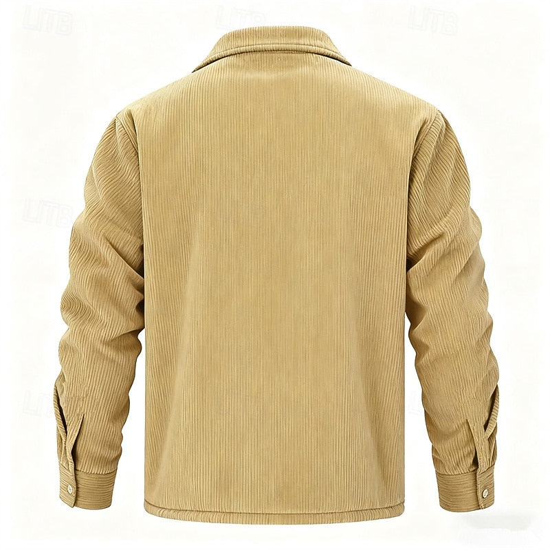 Roberto | Ribbed Insulated Jacket