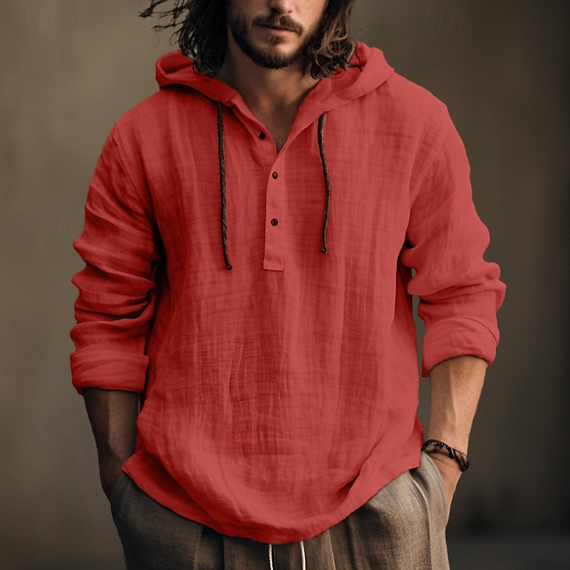 Cory | Relaxed Hooded Shirt