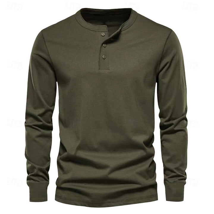 Henry | Classic Long-Sleeve Henley