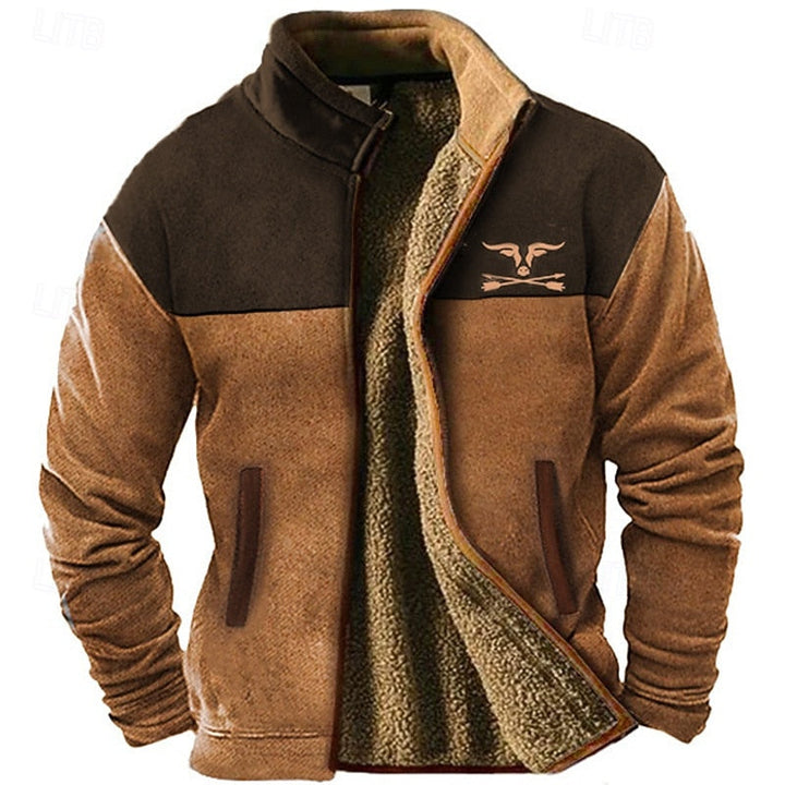 Anthony | Rugged Two-Tone Fleece Jacket