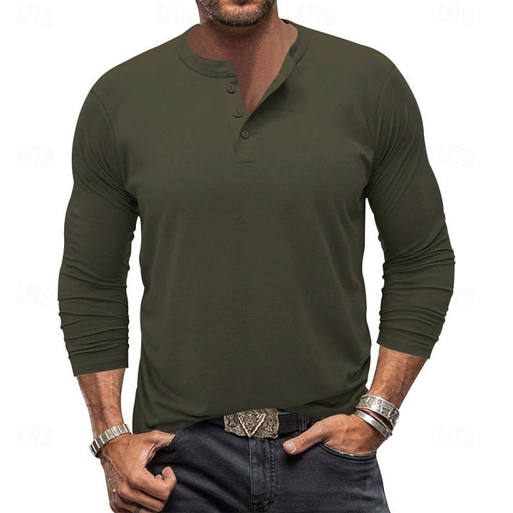 Henry | Classic Long-Sleeve Henley