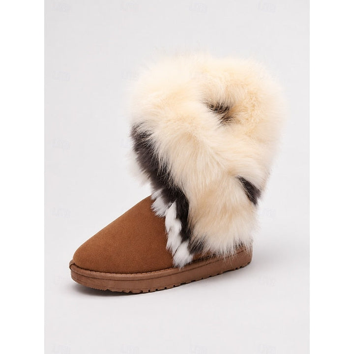 Colleen | Fluffy-Trimmed Winter Boots