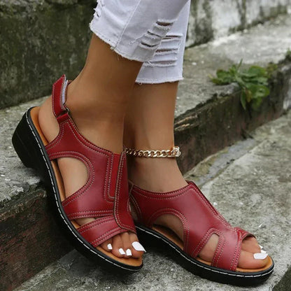 Women's Supportive Cushioned Wedge Heel Sandals