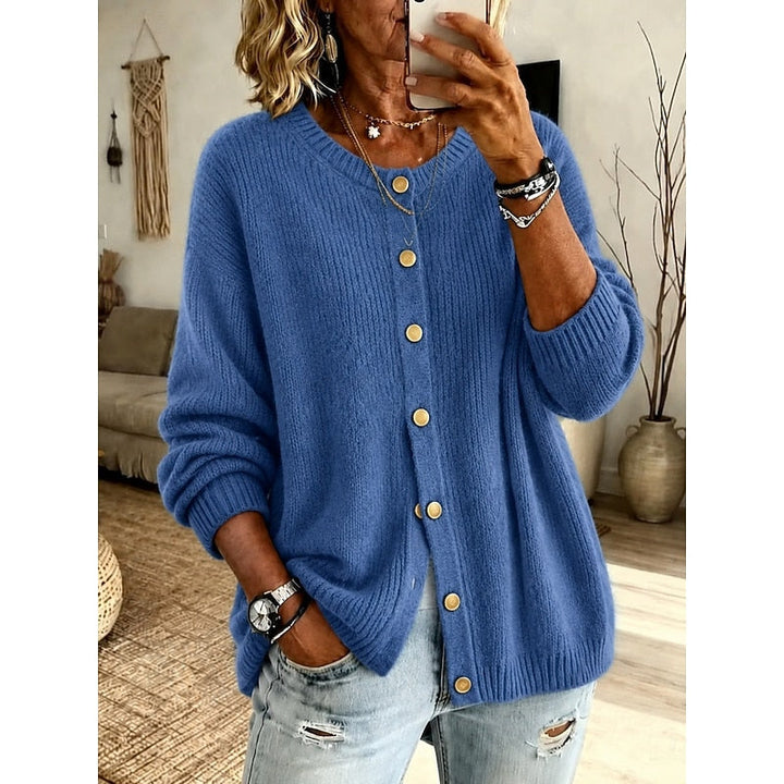 Rosemary | Soft Button-Front Cardigan