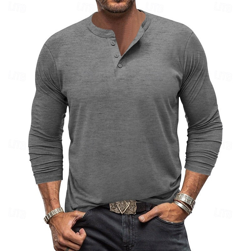 Henry | Classic Long-Sleeve Henley