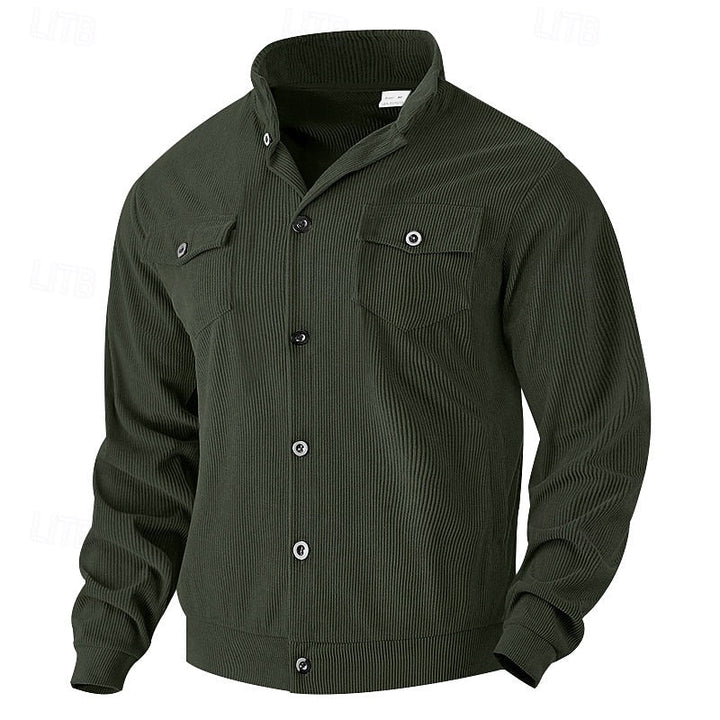 Jeremiah | Ribbed Utility Jacket