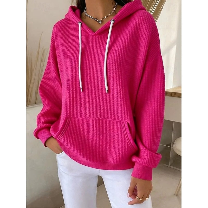 Angelica | Relaxed Textured Hoodie