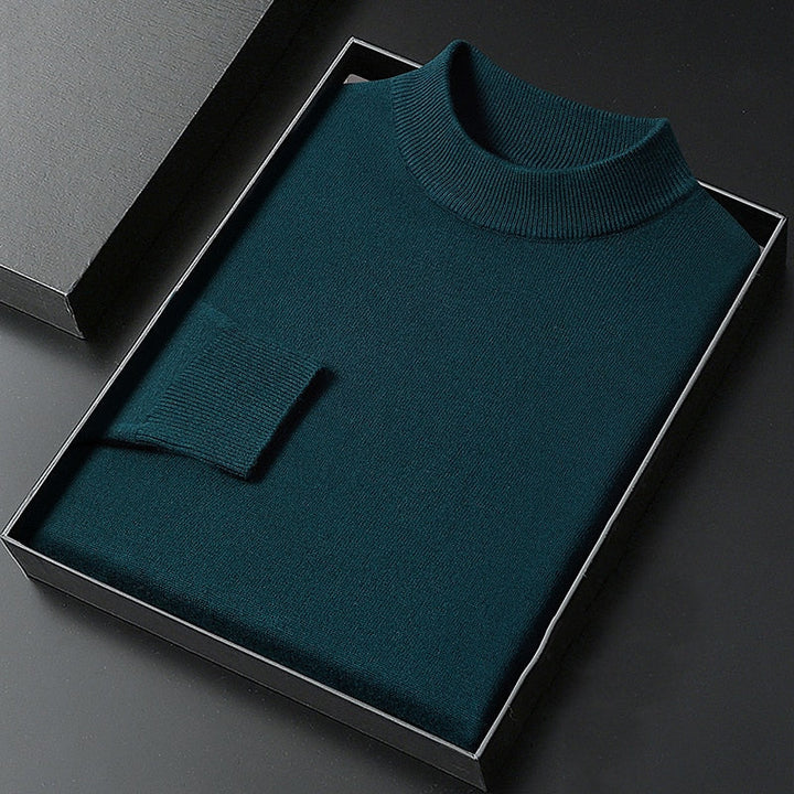 Gabriel | Refined Mock-Neck Sweater