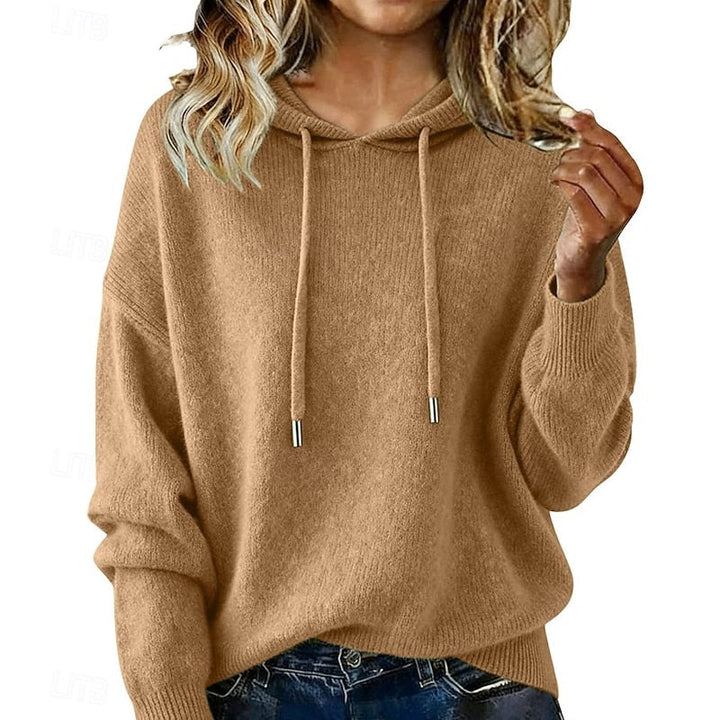 Jean | Hooded Drawstring Sweater