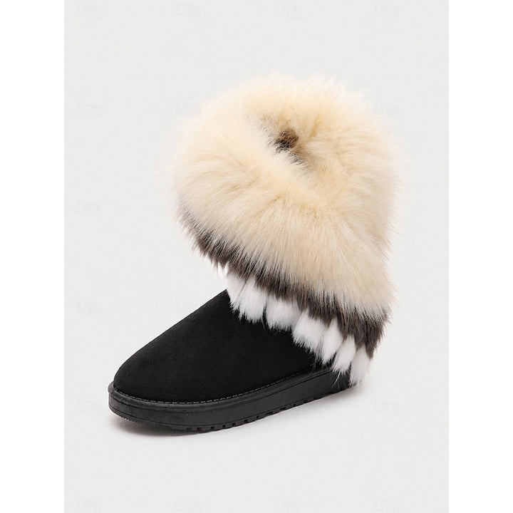 Colleen | Fluffy-Trimmed Winter Boots
