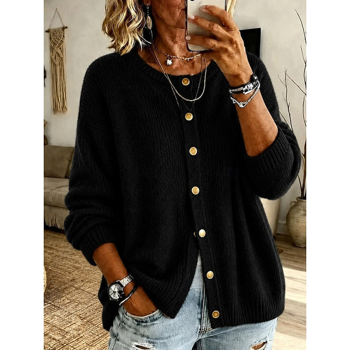Rosemary | Soft Button-Front Cardigan