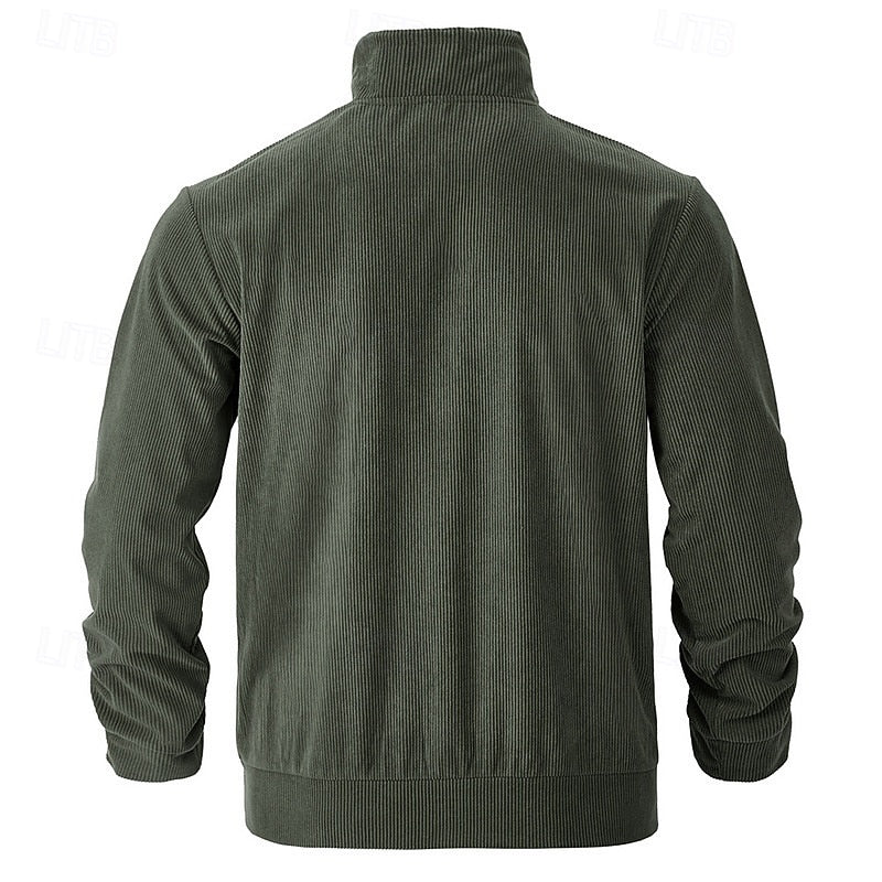 Jeremiah | Ribbed Utility Jacket