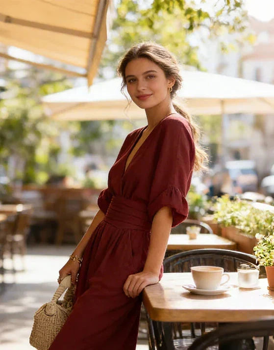 Alejandra | Elegant Wide-Leg Jumpsuit