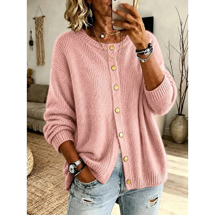 Rosemary | Soft Button-Front Cardigan