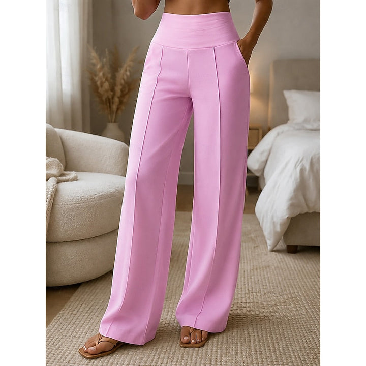 Maxine | High-Waist Wide-Leg Pants