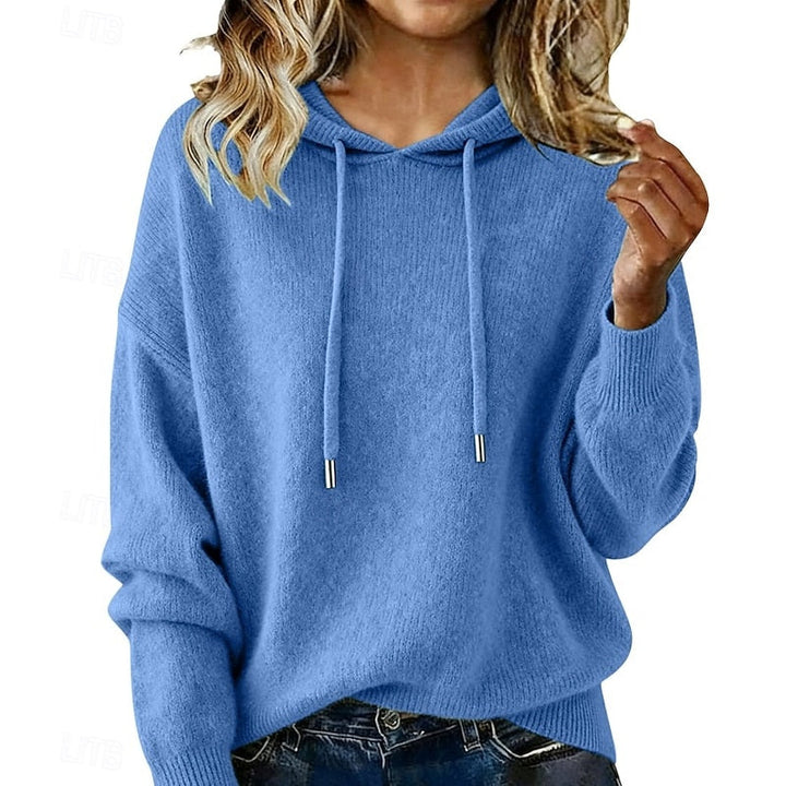 Jean | Hooded Drawstring Sweater