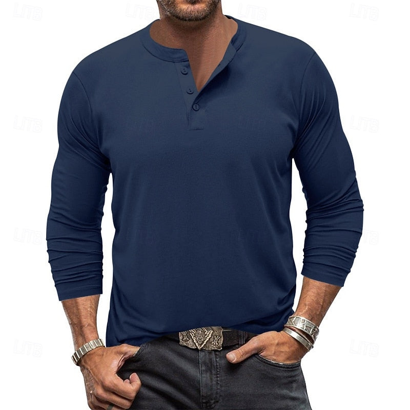 Henry | Classic Long-Sleeve Henley