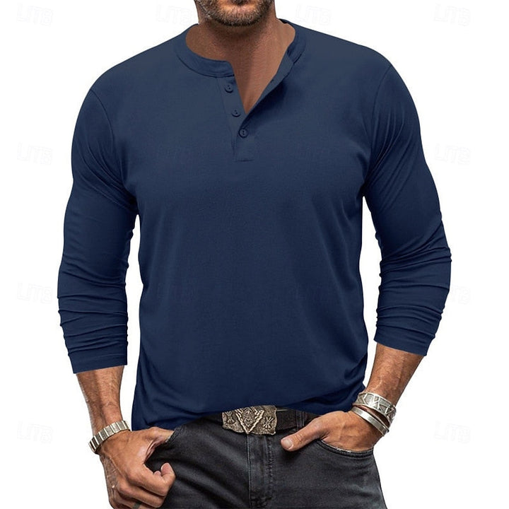 Henry | Classic Long-Sleeve Henley