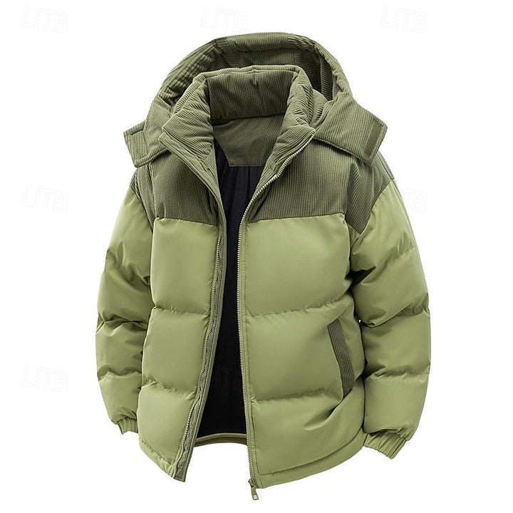 Julian | Cozy Christmas Hooded Puffer Jacket