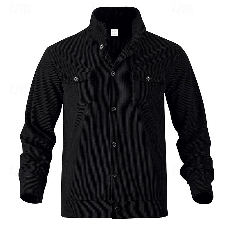 Jeremiah | Ribbed Utility Jacket
