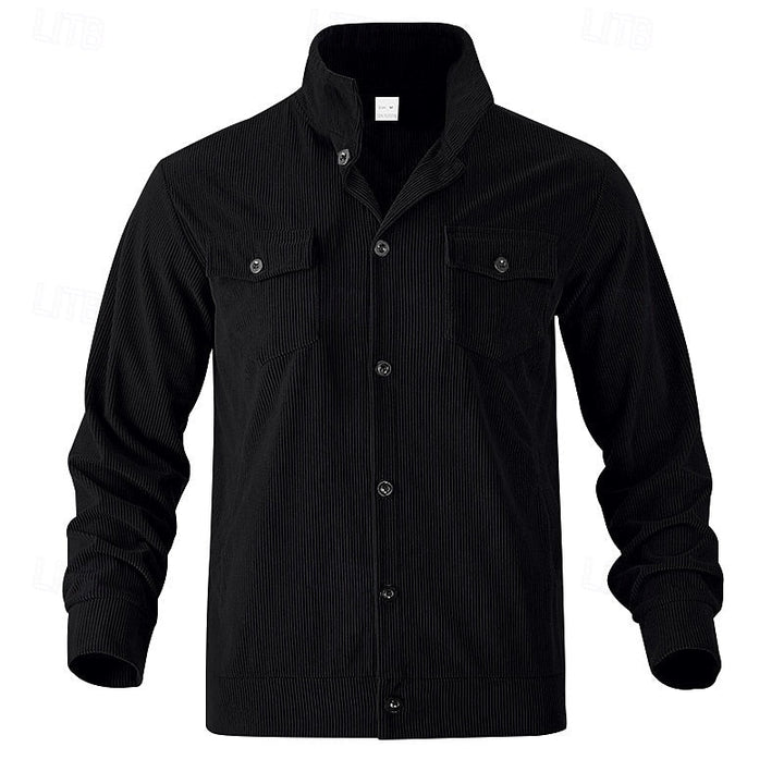 Jeremiah | Ribbed Utility Jacket