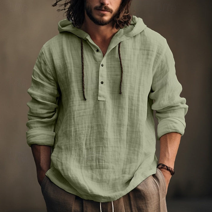 Cory | Relaxed Hooded Shirt